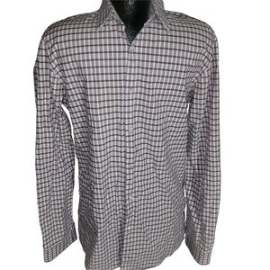 Hugo Boss Mens Checkered Shirt